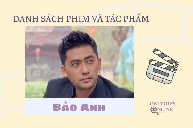 Danh sách phim và tác phẩm có sự tham gia của diễn viên Bảo Anh