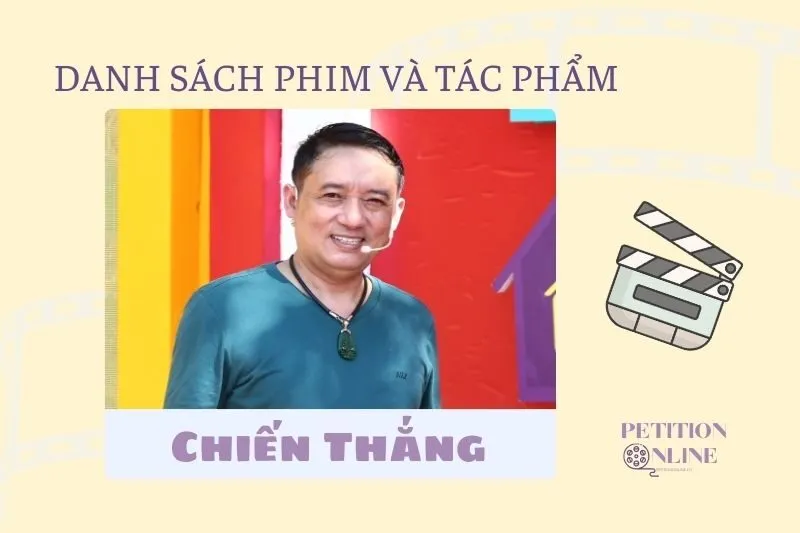 Danh sách các bộ phim, tác phẩm và chương trình mà diễn viên Chiến Thắng đã tham gia