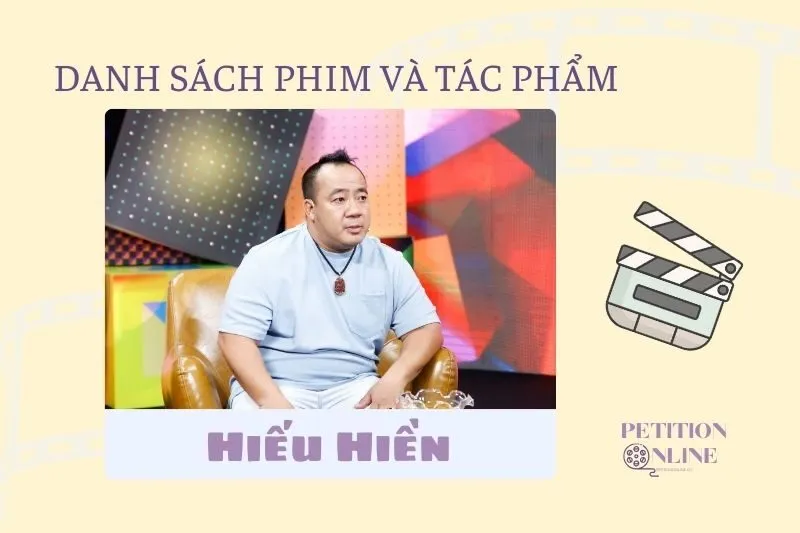 Danh sách phim/ tác phẩm/ chương trình có sự tham gia của diễn viên Hiếu Hiền
