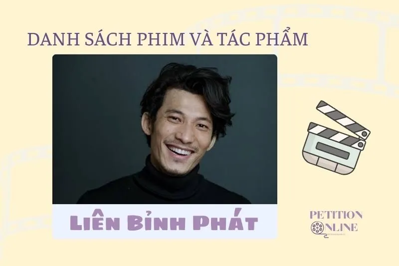 Danh sách các tác phẩm và chương trình của diễn viên Liên Bỉnh Phát