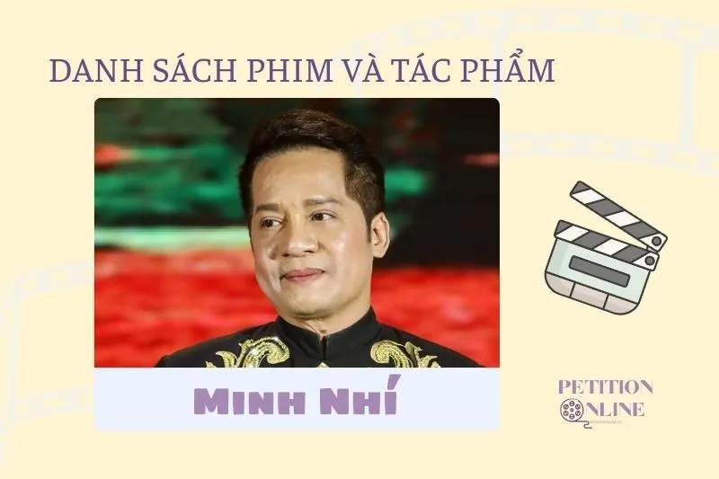 Danh sách các bộ phim/tác phẩm/chương trình mà Minh Nhí đã tham gia