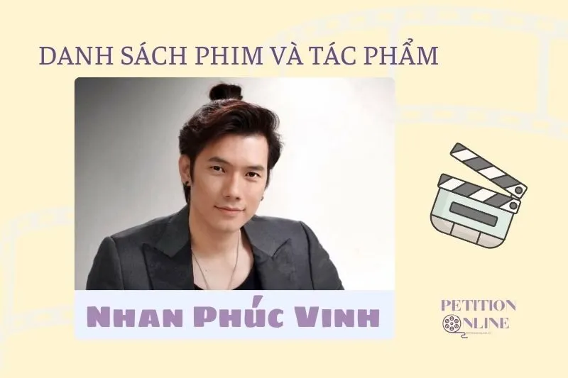 Danh sách các bộ phim/tác phẩm của Nhan Phúc Vinh