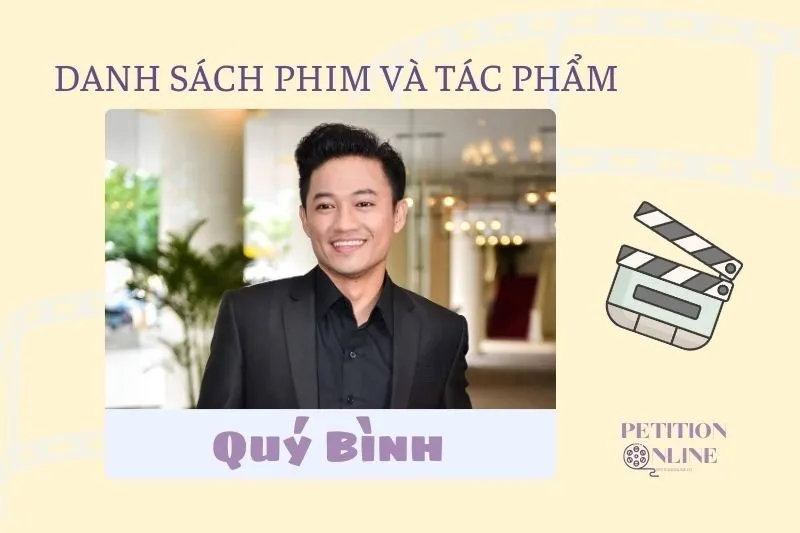Danh sách phim của diễn viên Quý Bình