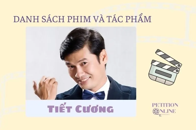 Danh sách các bộ phim và chương trình Tiết Cương đã tham gia