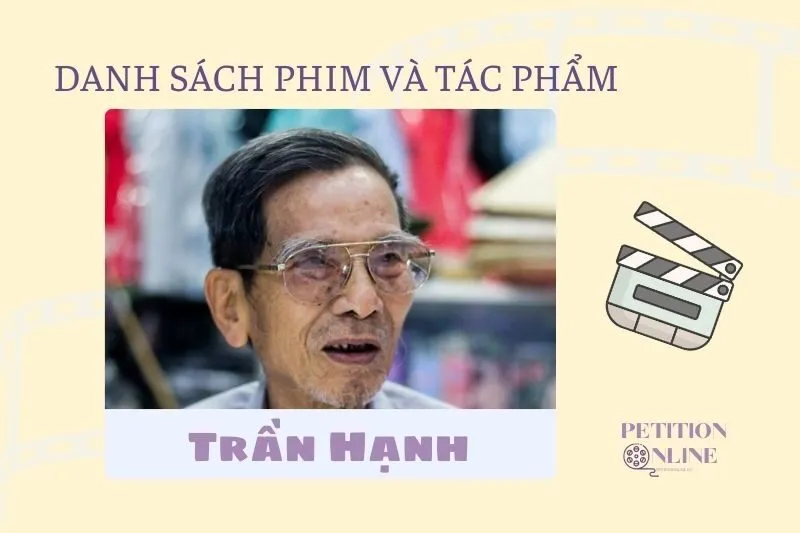Danh sách phim nghệ sĩ Trần Hạnh đã tham gia 