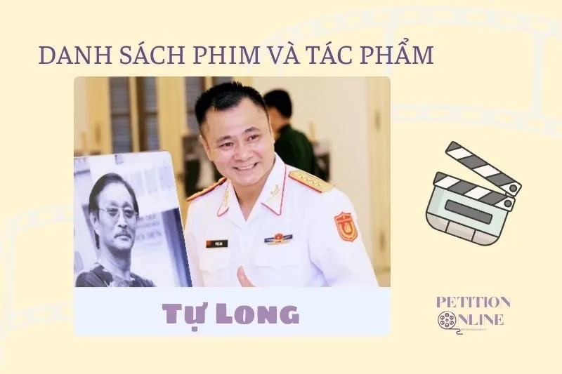 Danh sách phim/ tác phẩm/ chương trình có sự tham gia của diễn viên Tự Long