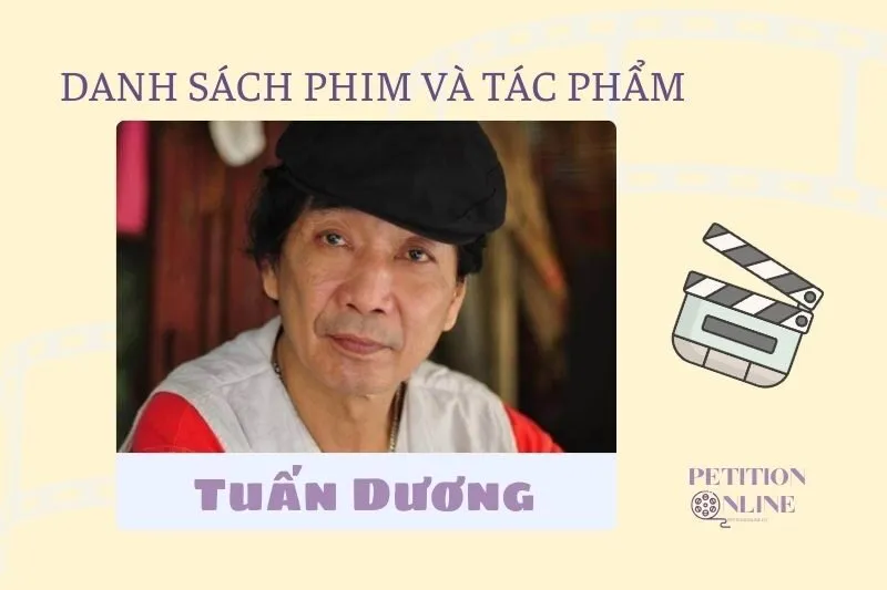 Danh sách phim/ tác phẩm có sự tham gia của diễn viên Tuấn Dương 