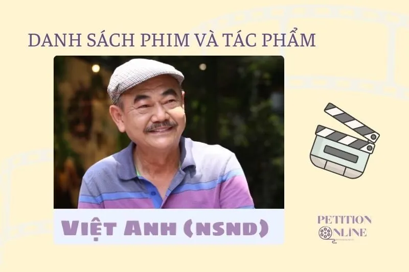 Danh sách các tác phẩm của diễn viên Việt Anh (nghệ sĩ cải lương)