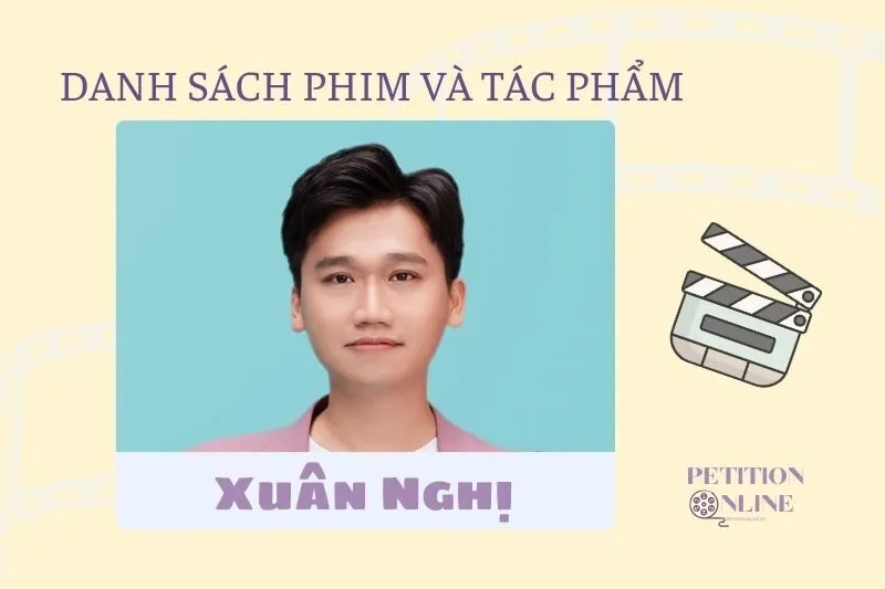 Danh sách tác phẩm và chương trình mà Xuân Nghị đã tham gia