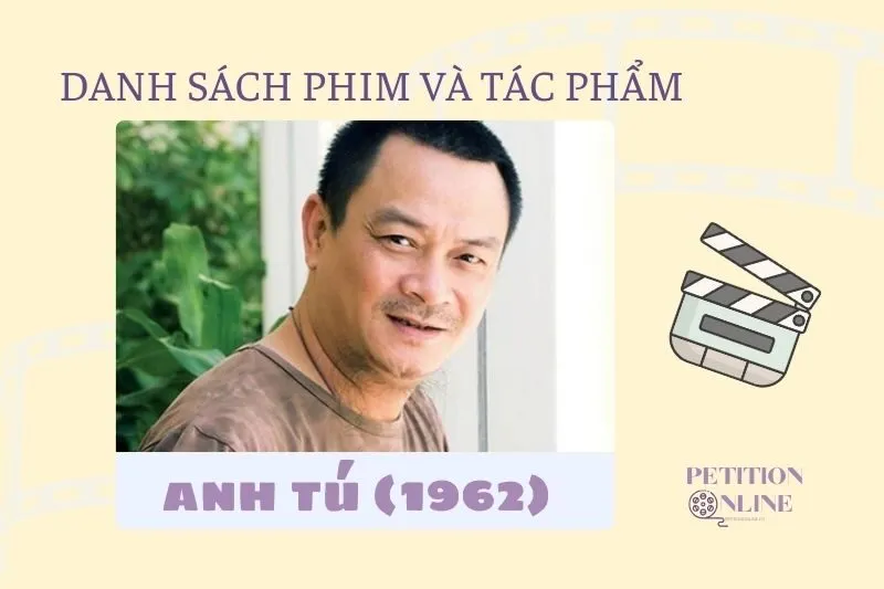 Danh sách phim và tác phẩm của diễn viên Anh Tú