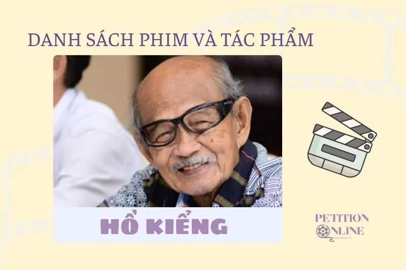 Danh sách phim và tác phẩm của diễn viên Hồ Kiểng 