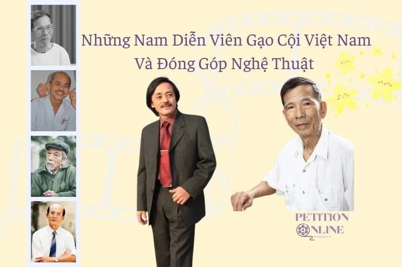 Những nam diễn viên gạo cội Việt Nam và đóng góp nghệ thuật