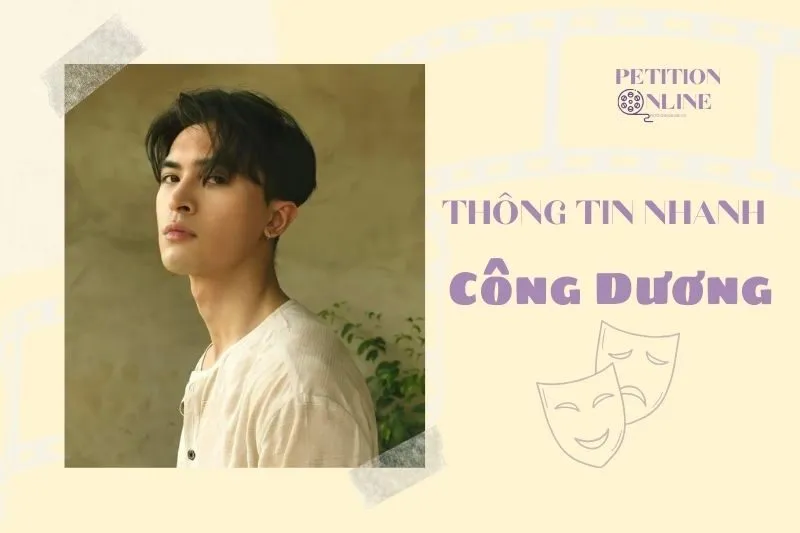Thông tin nhanh diễn viên Công Dương