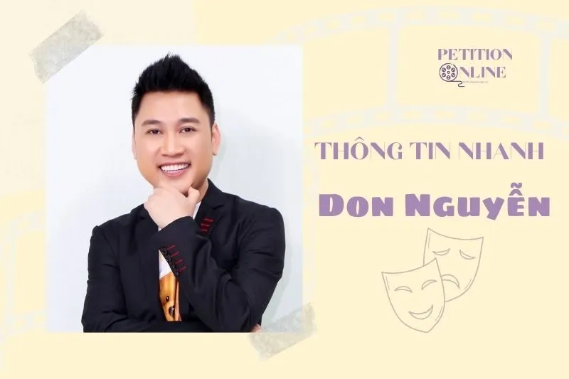 Thông tin nhanh diễn viên Don Nguyễn