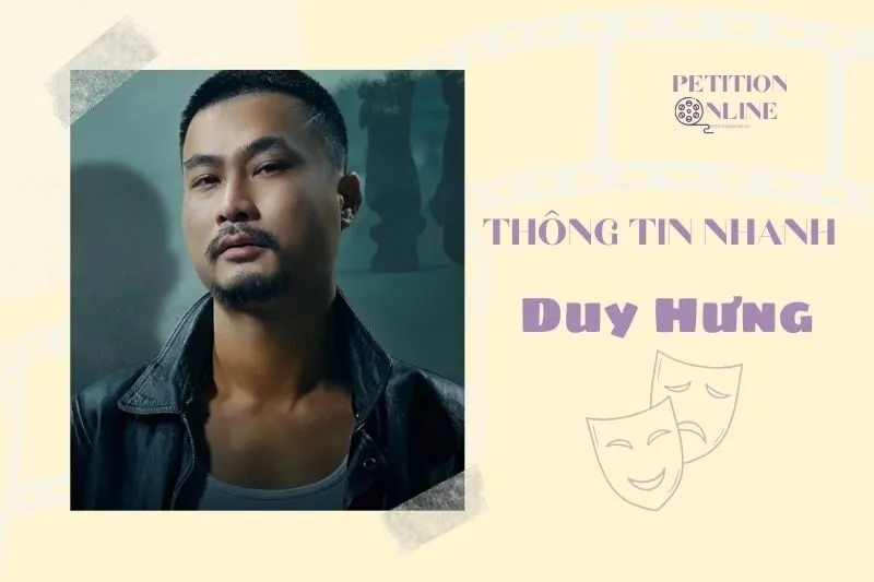 Thông tin nhanh diễn viên Duy Hưng