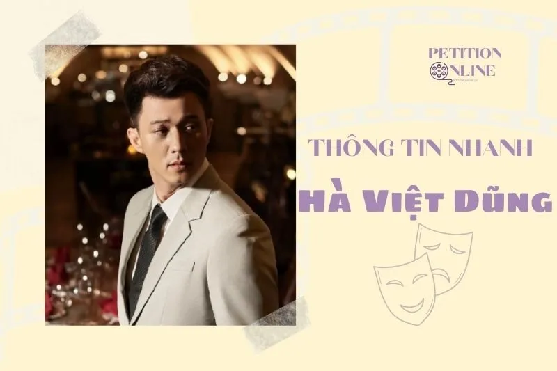 Thông tin nhanh diễn viên Hà Việt Dũng