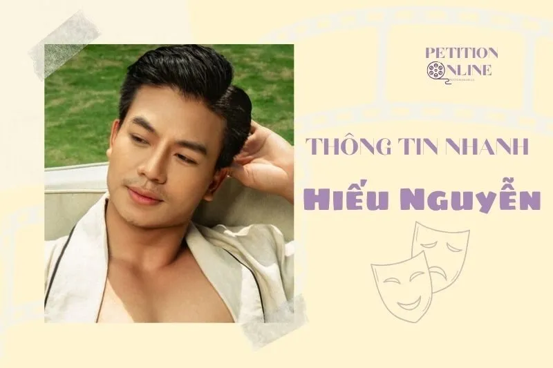 Thông tin nhanh diễn viên Hiếu Nguyễn