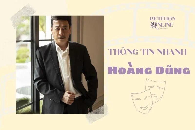Thông tin nhanh diễn viên Hoàng Dũng