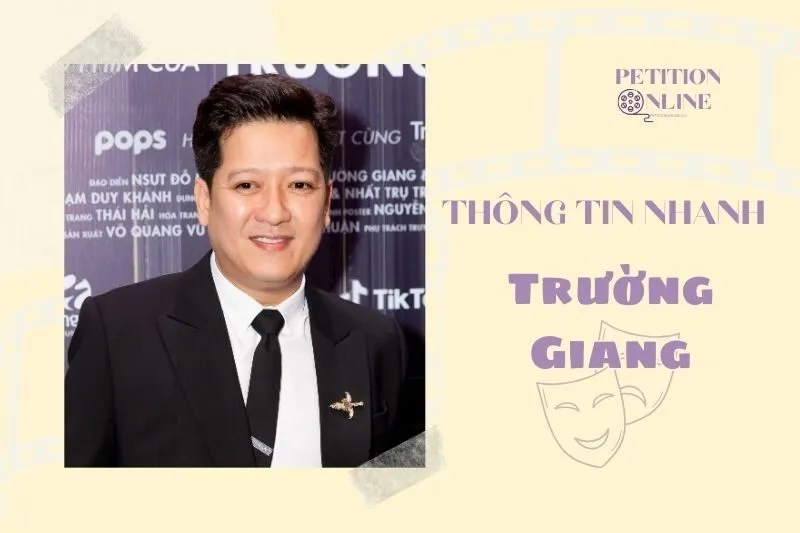 Thông tin nhanh diễn viên Trường Giang