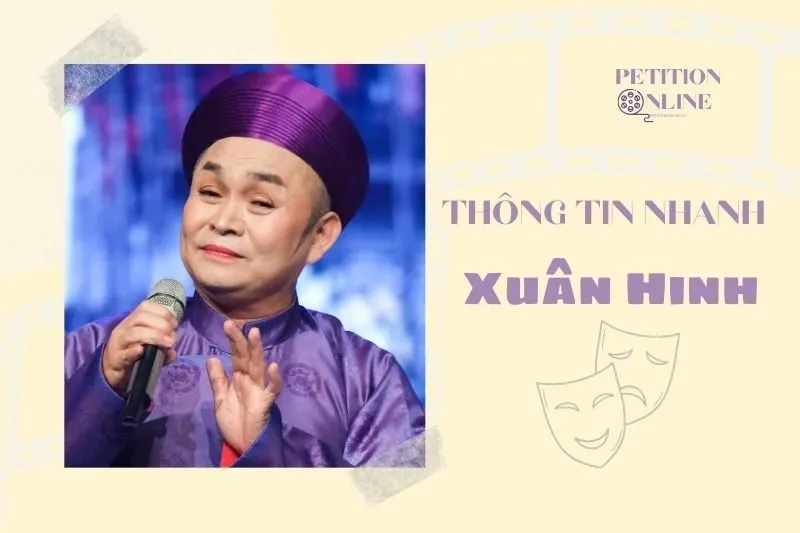 Thông tin nhanh diễn viên Xuân Hinh