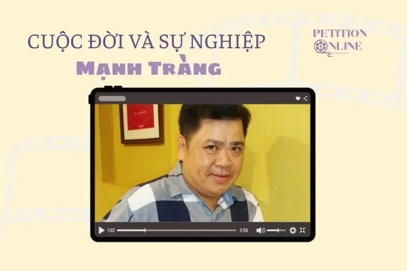 Tổng quan hành trình sự nghiệp diễn viên Mạnh Tràng