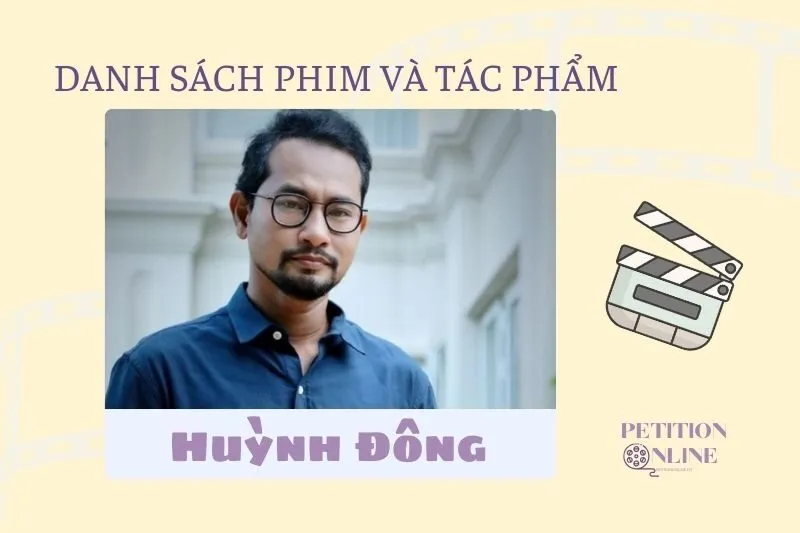 Danh sách phim, tác phẩm, chương trình diễn viên Huỳnh Đông tham gia