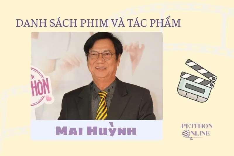 Danh sách phim có sự tham gia của diễn viên Mai Huỳnh