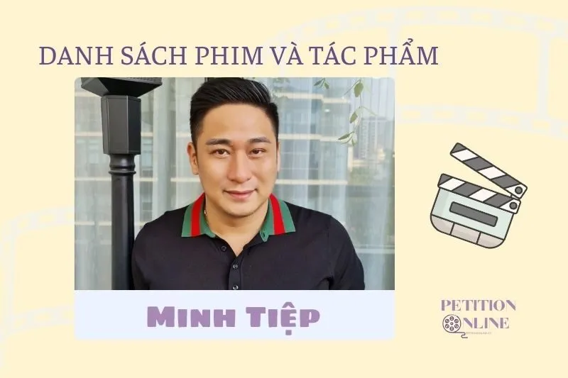Danh sách các bộ phim, chương trình mà Minh Tiệp tham gia