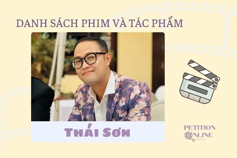 Danh sách các tác phẩm và chương trình có sự tham gia của diễn viên Thái Sơn