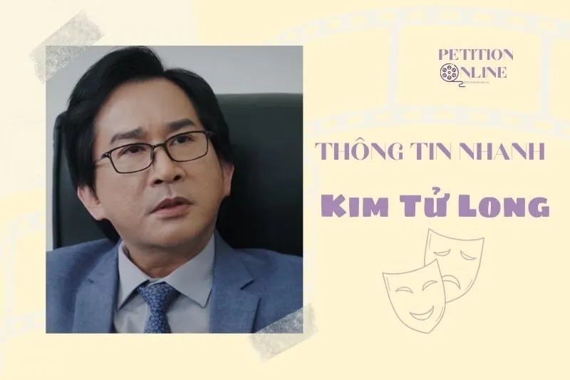 Thông tin nhanh tiểu sử diễn viên Kim Tử Long