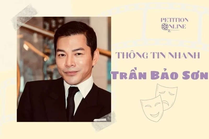 Thông tin nhanh tiểu sử diễn viên Trần Bảo Sơn