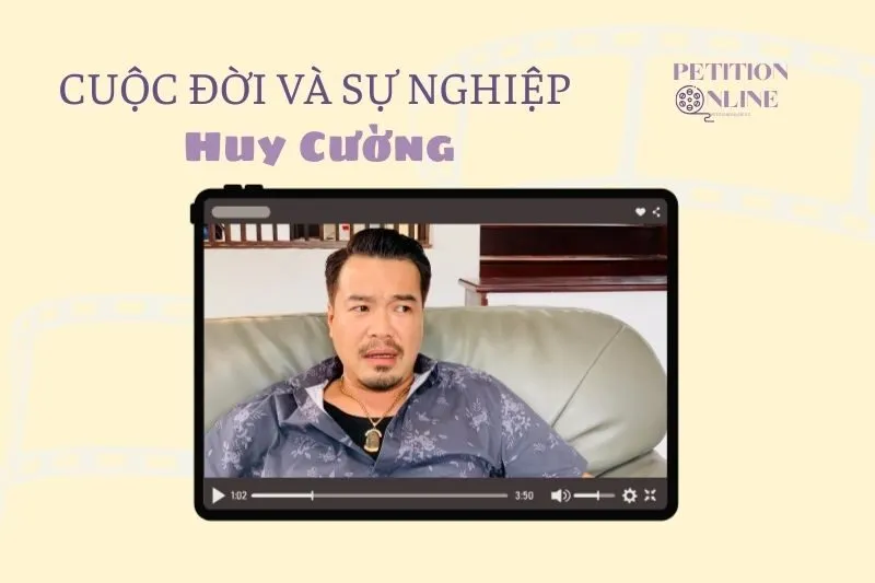 Tổng quan hành trình sự nghiệp tiểu sử diễn viên Huy Cường